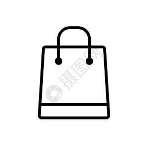 购物袋矢量平面 ico市场商业生态插图电子商务包装购物中心店铺购物者零售背景图片