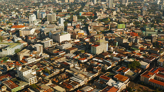 菲律宾现代宿务市有摩天大楼和建筑物 校对 Soup建筑天空旅游中心地标市中心建筑学房子天际商业图片
