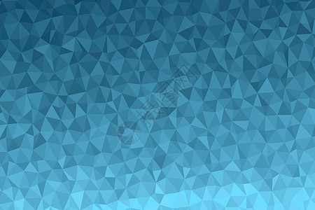 多边形深蓝色马赛克背景 抽象的低聚矢量图 半色调风格的三角形图案 模板几何业务设计与三角形的海报 横幅 卡片 传单折纸六边形钻石图片