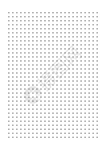 白色网格网格纸 白色背景上的虚线网格 带点的抽象点缀透明插图 学校文案笔记本日记笔记横幅印刷书籍的白色几何图案规划师技术黑色时间图表记事插画