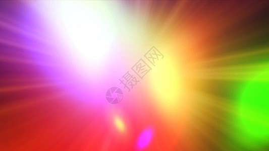 背景多彩多姿的色彩 七彩光芒镜片折射辐射海浪电脑插图失真光谱蓝色坡度背景图片
