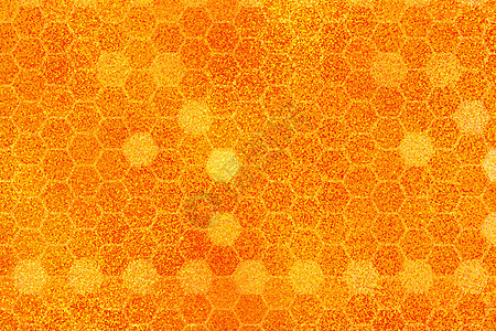 与蜂窝形状的金色背景 矢量图 具有闪光效果的图案 邀请函 海报 卡片 横幅 公告等的模板纹理 涂鸦风格马赛克食物细胞蜜蜂梳子纺织图片