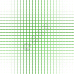 网格纸 与绿色图表的抽象平方的背景 学校 壁纸 纹理 笔记本的几何图案 在透明背景上隔离的内衬空白商业数学插图墙纸教育办公室条纹图片