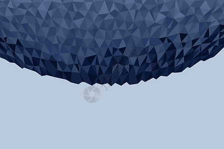 多边形深蓝色马赛克背景 抽象的低聚矢量图 半色调风格的三角形图案 带有三角形的海报 横幅 卡片 传单的模板几何业务设计艺术商业玻图片