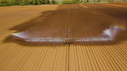 农田灌溉系统植物场地绿色洒水器喷雾器工业沙拉农场乡村农业图片