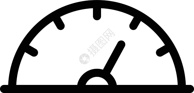 公米测量营销插图汽车指标展示转速表圆圈力量控制板图片