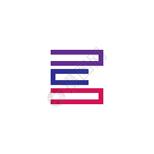 字母 E 标志图标设计矢量它制作图案互联网标签艺术卡片营销品牌商业蓝色标识电子图片