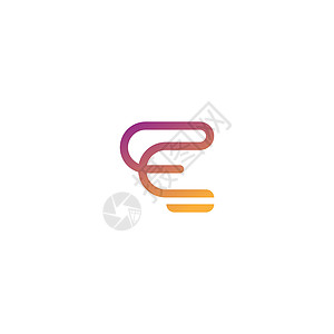 字母 E 标志图标设计矢量它制作图案蓝色公司电子互联网网络坡度品牌推广标签商业图片