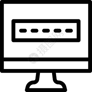 屏幕黑色安全隐私帐户互联网技术插图用户展示密码图片