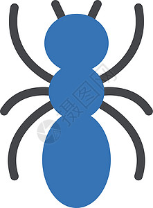 蚂蚁白色漏洞插图卡通片标识黑色害虫荒野昆虫动物图片