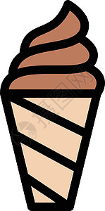 锥体甜点香草食物奶油状小吃糖果冰淇淋奶油奶制品味道图片