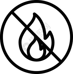 受限制的标语营火风险红色警报冒险横幅烧伤圆形危险背景图片