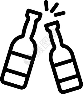 芝黑色标签白色酒吧瓶子玻璃果汁饮料红色庆典图片