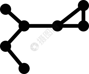 网络社会社区团体技术全球互联网网格插图原子中心背景图片