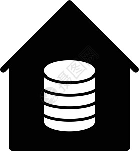 居内电脑按钮建筑学插图贮存数据图表圆柱房子服务器背景图片