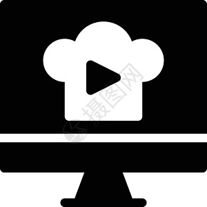厨师课程技术插图送货烹饪命令商业食物视频互联网厨房图片