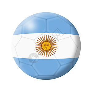 阿根廷足球运动3d图高清图片