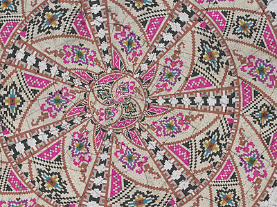 古代印加 Ar考古学绘画织物文化历史编织废墟纺织品插图艺术品图片