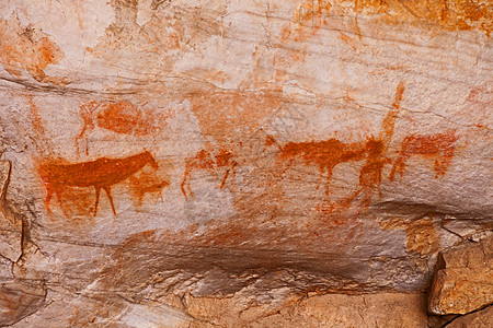 艺术 1287考古学山脉石头岩石旅行旅游人类学赭石橙子艺术品图片