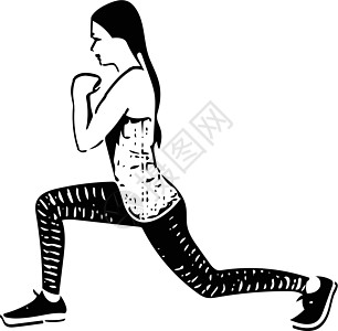 抽象健身女性 bod力量训练活动运动员身体运动装女士培训师女孩娱乐图片