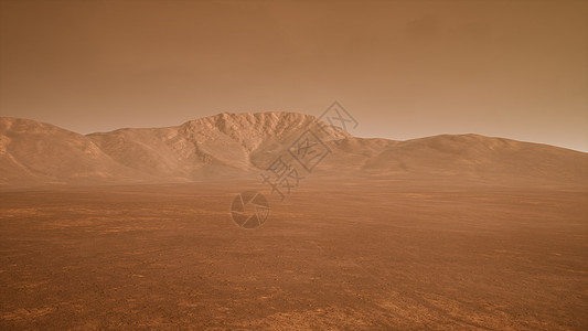 火星表面的全景景观  3D渲染地区图表气氛立交桥宇宙地貌太阳系地形实验室技术图片