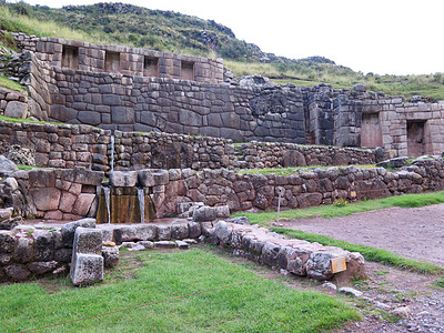 在秘鲁安第斯山脉的废墟岩石考古学石头石方文化帝国历史性建筑学旅游马丘图片