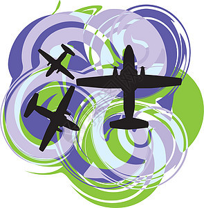 它制作图案飞机矢量乘客运输商业翅膀天空喷射旅行货物技术速度图片