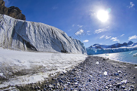 7月14日 挪威斯瓦尔巴德北极冰川图片