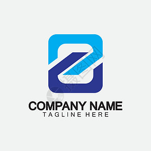 字母 Z 数字 2 标志图标矢量插图设计模板品牌商业营销网络字体艺术身份推广办公室公司图片