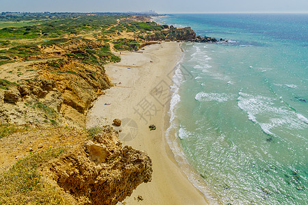 盖多海滩海保留地 哈德拉风景岩石公园天空海岸线蓝色海湾娱乐海景砂岩图片