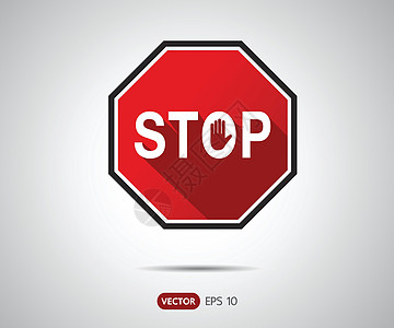它制作图案交通停车标志 Iconlogo 矢量法律大路卡车速度插图安全警告道路操作运输图片