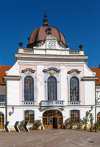 匈牙利戈多洛皇宫旅行庭院历史天空旅游风格纪念碑法庭城堡圆顶图片