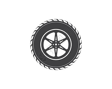 轮胎图标徽标插图矢量模板服务轮子运输经销商商业橡皮齿轮维修驾驶车轮图片
