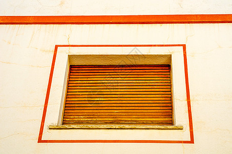 旧欧式建筑的百叶窗 建筑装饰旧窗户 复古风格 窗户的保护元素风化艺术住宅木板房子石头木头古董建筑学乡村图片