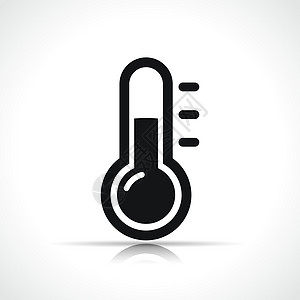 矢量温度计符号图标设计图片