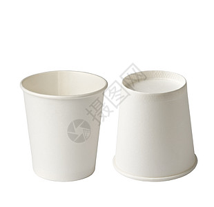 纸杯咖啡纸板尺寸茶点杯子饮水杯咖啡店白色空白图片