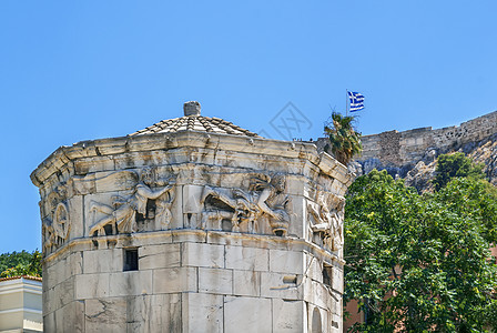 希腊雅典 风塔 希腊雅典图片