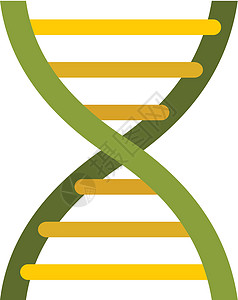 平面样式中的 DNA 图标图片