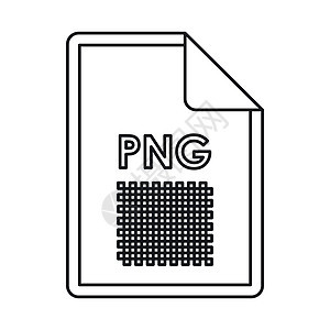 PNG 图像文件扩展背景图片