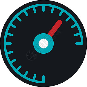黑色车速表测量进步网络拨号运输界面互联网柜台圆圈技术图片