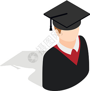 毕业帽和长袍 ico 的人图片