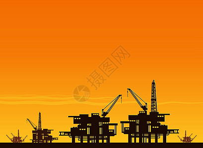 石油井架工具汽油钻头资源场景插图萃取柴油机化石生产图片