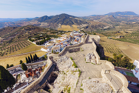 奥尔韦拉全景     空中照片建筑地标景观天空晴天文化天线旅行城堡爬坡图片