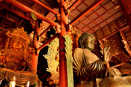 东济寺大佛像的紧闭地标建筑大厅旅游公园旅行遗产游客世界吸引力图片