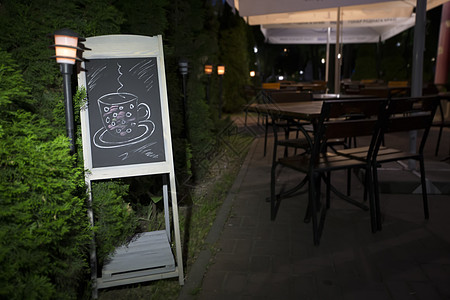 酒吧背景上的黑板 晚宴的空菜单   info whatsthis餐厅展示木头公告营销卡片城市嘲笑商业广告牌图片