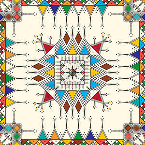 模式 5文化艺术几何装饰品议会打印传统图案正方形王国图片
