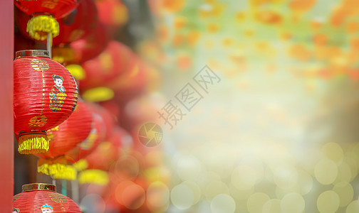 中国的中国灯笼旅行文化团体新年吸引力节日游客红灯笼传统庆典背景图片