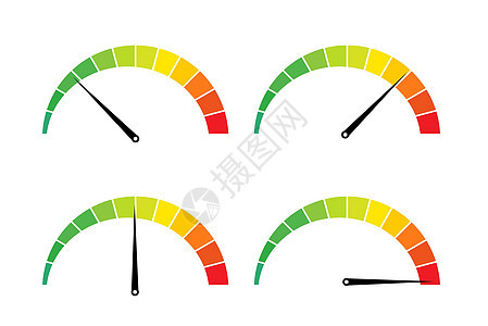 速度测试互联网测量图标 它制作图案矢量插图计量商业红色力量车速控制板仪表进步拨号图片