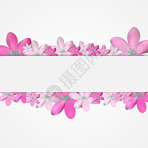 抽象简单花卉图案背景插图纺织品艺术白色墙纸艺术品装饰花朵装饰品织物背景图片