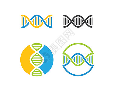 Dna 遗传标志图标它制作图案生活粒子药店化学品插图生物测试遗传学科学药品图片